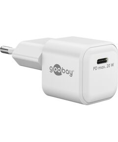 Goobay 20 W USB-C PD GaN Fast Charger Nano USB-C Jaunumi - Viedierices