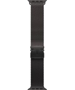 APPLE 49mm Black Titanium Milanese Loop - Small Smart-Watch aksesuāri