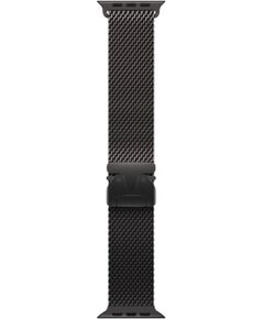 APPLE 49mm Black Titanium Milanese Loop - Medium Smart-Watch aksesuāri
