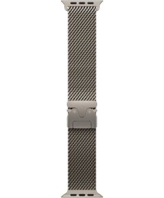 APPLE 49mm Natural Titanium Milanese Loop - Small Smart-Watch aksesuāri