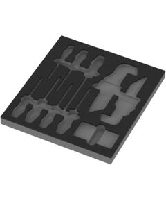 Ieliktnis Wera WE05137360001; 344 x 392 x 30 mm Instrumentu kastes