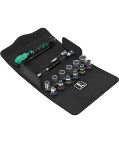 Uzgriežņa galviņu komplekts Wera 8100 SA 13 Zyklop Comfort; 1/4''; 15 gab. Mehāniskie instrumenti