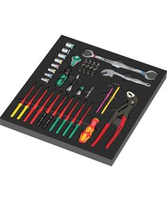 Instrumentu komplekts Wera WE05150153001; 45 gab. Mehāniskie instrumenti