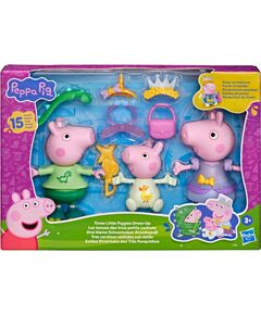 Unknown PEPPA PIG Игровой набор Пеппа и друзья. Костюмы, 3 фигурки по 15 см Конструкторы