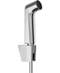 Hansgrohe rokas duša Bidette 1jet S EcoSmart ar vadu 1250 mm un turētāju, hroms Bidē jaucējkrāni
