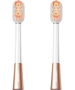 Końcówka 2 szt Oryginalna Główka do Szczoteczki Sonicznej Jimok J7/7 Pro Mirror Pink Насадки для электрических зубных щеток