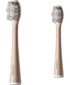 Końcówka 2 szt Oryginalna Główka do Szczoteczki Sonicznej Jimok R1 Apricot Pink Насадки для электрических зубных щеток