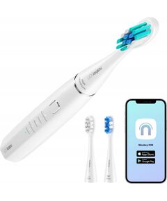 Szczoteczka Niceboy NICEBOY ION SmartSonic - Szczoteczka Soniczna 43 000 drgań  3 końcówki Biała  Электрические зубные щетки, Ирригаторы 