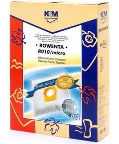 K&M Мешки для пылесоса: ROWENTA (4шт) Фильтры для пылесосов