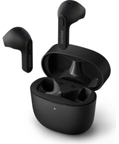 PHILIPS in-ear true bezvadu austiņas ar portatīvo uzlādes ietvaru  melnas TAT2236BK/00(Boj.iepak) Austiņas