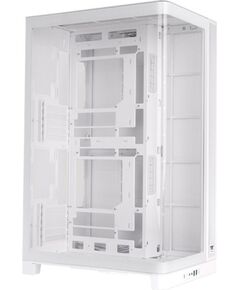 Thermaltake CAPO X Snow White (white, dual system case, panoramic glass) Datoru korpusi
