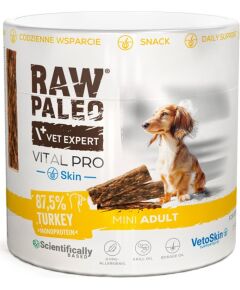 VetExpert Raw Paleo Vital Pro skin &coat turkey mini 100g Suņu barība