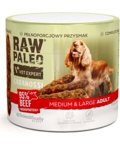 VetExpert Raw Paleo Cabanossi beef medium large 100g Suņu barība