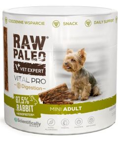 VetExpert Raw Paleo Vital Pro digestion rabbit mini 100g Suņu barība