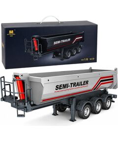 Huina 1509 1:18 Scale RC Metal Dump Trailer (Silver) Радиоуправляемые Игрушки