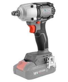 Triecienatslēga-skrūvgriezis Graphite 58G038; 18 V (bez akumulatora un lādētāja) Trieciena uzgriežņu pistoles ar akumulatoru