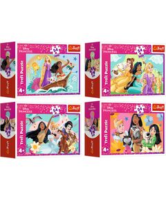 TREFL DISNEY PRINCESS Puzle Mini Princeses, 54 gab. Puzles