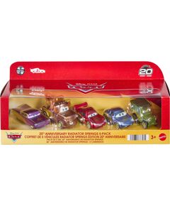 Figurka Mattel Disney Pixar Cars AUTA - Chłodnica górska 5-PAK - 20 Rocznica (JMJ85) Фигурки и герои