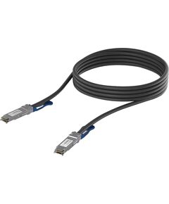 Ubiquiti UACC-DAC-QSFP28-0.5M QSFP28 direct attach cable with a 100 Gbps max data rate, Compatible with QSFP28 and QSFP+ interfaces Сетевые кабели