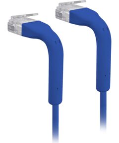 Ubiquiti U-Cable-Patch-1M-RJ45-BL Ultra-thin patch cable with bendable boots designed for installation flexibility, 3 mm outer diameter, 1m, Blue Сетевые кабели