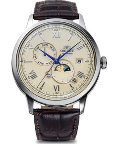 Orient Classic Bambino 2nd Generation Version9 Sun & Moon Automatic RA-AK0803Y30B Rokas pulksteņi 