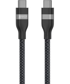 Anker USB-C to USB-C Cable Braided, 0.9m, 240W, Black Anker USB-C Braided Cable, 0.9 m Jaunumi - Viedierices
