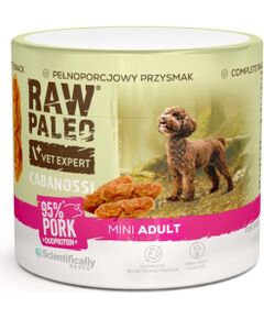 VetExpert Raw Paleo Cabanossi pork mini 100g Suņu barība