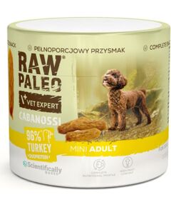 VetExpert Raw Paleo Cabanossi turkey mini 100g Suņu barība