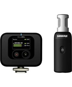 Shure MV88+W-KIT-Z6 - wireless stereo microphone with an on-camera receiver Mikrofoni