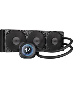 Corsair Nautilus 360 RS Processor All-in-one liquid cooler 12 cm Black Procesoru dzesēšana