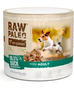 VetExpert Raw Paleo Olympic duck mini 90g Suņu barība