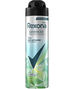 Rexona Men Advanced Protection Iced Lemon & Sage Scent - Antiperspirant ve spreji 150ml Духи и косметика