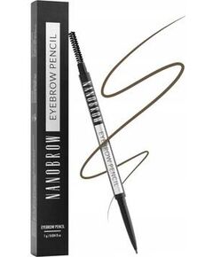 Nanobrow Eyebrow Pencil 1 g Dark Brown Dekoratīvā kosmētika