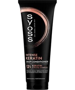 Syoss Intense Keratin Deep Conditioner - Hloubkový balzám 250ml Духи и косметика
