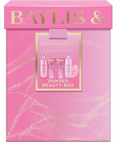 Baylis & Harding Pamper Beauty Box ( Jojoba, Vanilla & Almond Oil ) - Sada péče o tělo v dárkové krabičce ( 5 ks ) Духи и косметика
