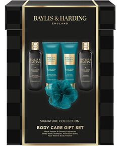 Baylis & Harding Signature Collection Body Care Gift Set ( Black Pepper & Ginseng ) - Dárkový box péče o tělo pro muže ( 5 ks ) Духи и косметика