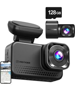 REDTIGER VC70 Wi-Fi 4K + 2.5K 128GB Dash Cam Видеорегистраторы