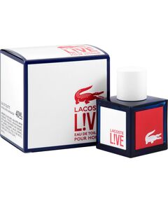Lacoste Perfumy męskie L!VE Pour Homme EDT 40 ml Vīriešu Smaržas
