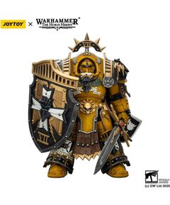 Figurka Hasbro Figurka Warhammer The Horus Heresy Imperial Fists Legion Praetor in Tartaros Terminator Armourwith Power Sword and Vigil Storm Shield 1/18 14 cm Figūriņas un varoņi