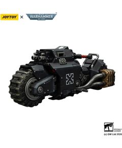 Figurka Figurka Warhammer 40k Raven Guard Raider-pattern Combat Bike with Twin-Linked Bolt Rifles Vehicle 1/18 22 cm Фигурки и герои