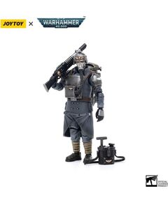 Sega Figurka Figurka Warhammer 40k Astra Militarum Death Korps of Krieg Veteran Squad Guardsman Demolitions Specialist 1/18 10 cm Figūriņas un varoņi
