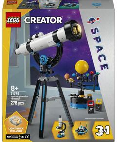 LEGO Creator Teleskop do odkrywania kosmosu (31378) Новости - Детские товары