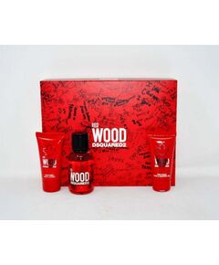 Dsquared2 Set Dsquared 2: Red Wood, Eau De Toilette, 50 ml + Red Wood, Shower Gel & Shampoo 2-In-1, 50 ml + Red Wood, Body Lotion, 50 ml For Women Новинки Компьютерная техника