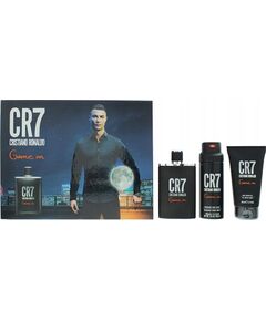 Cristiano Ronaldo Set : CR7 Game On, Eau De Toilette,100 ml + CR7 Game On, Shower Gel, Body, 150 ml + CR7 Game On, Refreshing, Deodorant Spray, 150 ml Новинки Компьютерная техника