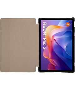 Tactical Book Tri Fold Case Planšetdatoru maciņš priekš Xiaomi Redmi Pad 2 11" / melns Maki Planšetdatoriem