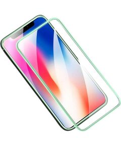 iLike Apple  14 Pro MAX 2.5D Silk Full Cover Luminescence frame Glass Защитная пленка для экрана