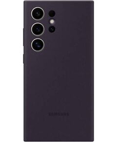 Samsung -  Galaxy S24 Ultra Dark Silicone Cover Violet Чехлы - альтернативные