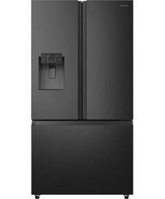 Hisense, NoFrost, 612 L, height 179 cm, black - SBS Refrigerator Крупная бытовая техника