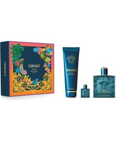 SET VERSACE Eros EDP 100ml + SHOWER GEL 150ml + MINIATURA EDP 5ml Новинки Компьютерная техника