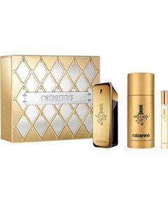 Paco Rabanne Set : 1 Million, Eau De Toilette,  100 ml + 1 Million, Eau De Toilette, 10 ml + 1 Million, Anti-Perspirant, Deodorant Spray,  150 ml Новинки Компьютерная техника
